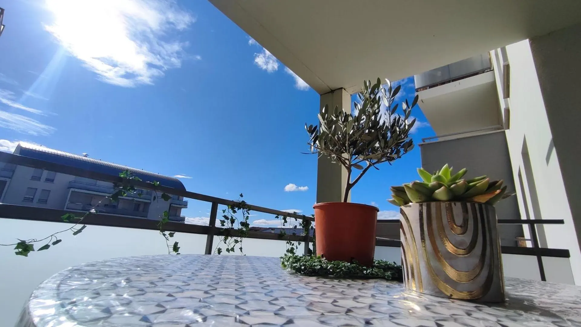 Appartement Escal'Home Appart Design Au Pied De L'Aeroport, Parkings Blagnac France
